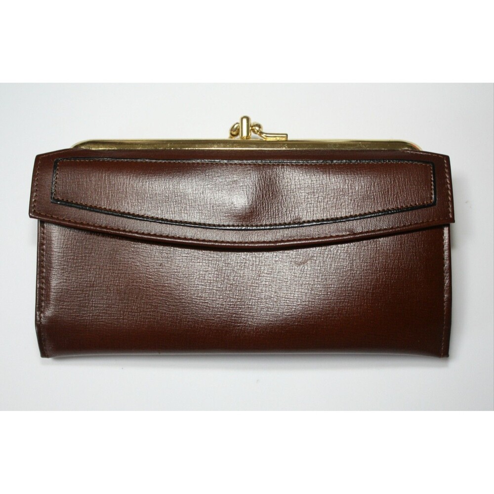 Vintage ROLFS Woman's Wallet Brown Leather